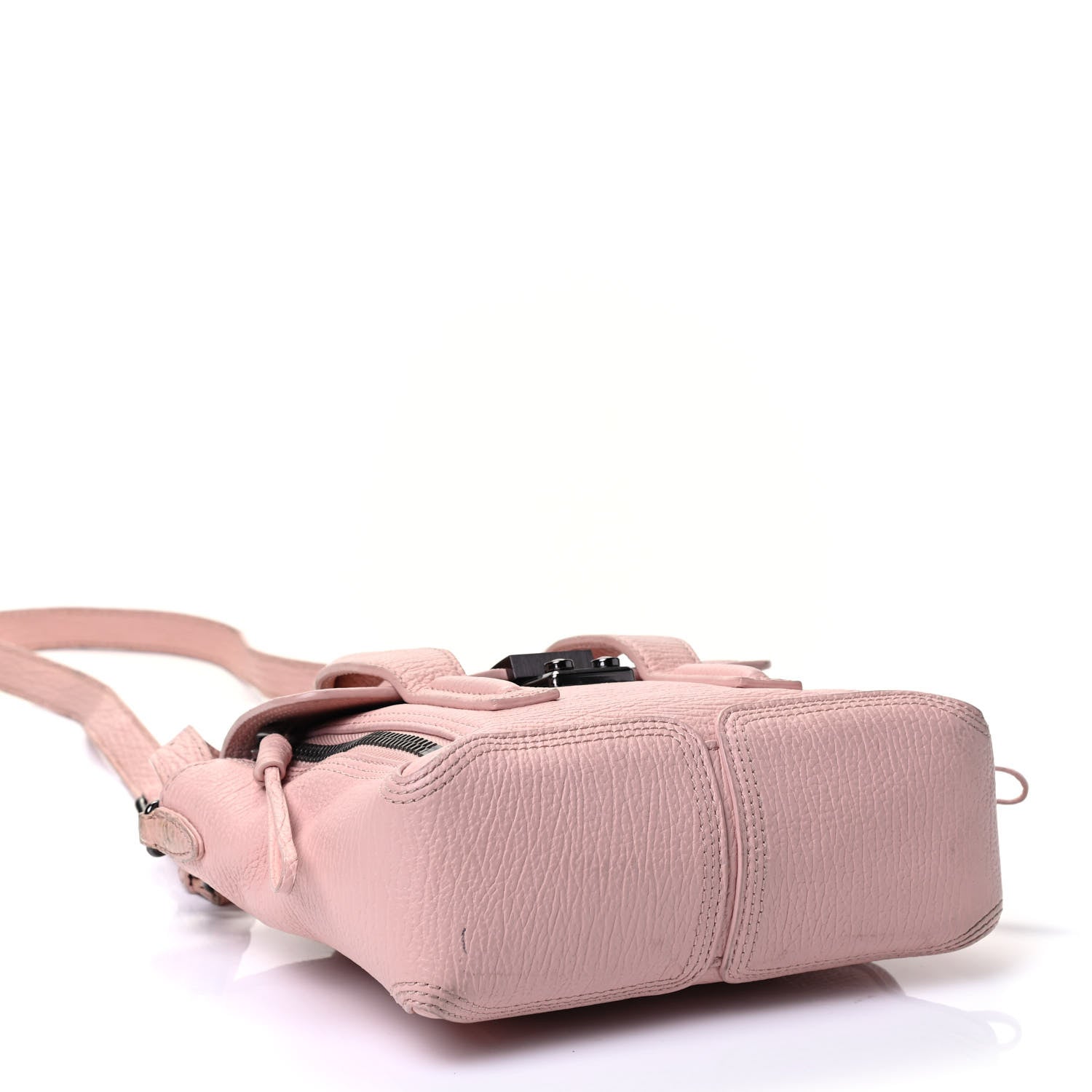 3.1 Phillip Lim Textured Calfskin Mini Pashli Satchel Petal 3 of 4
