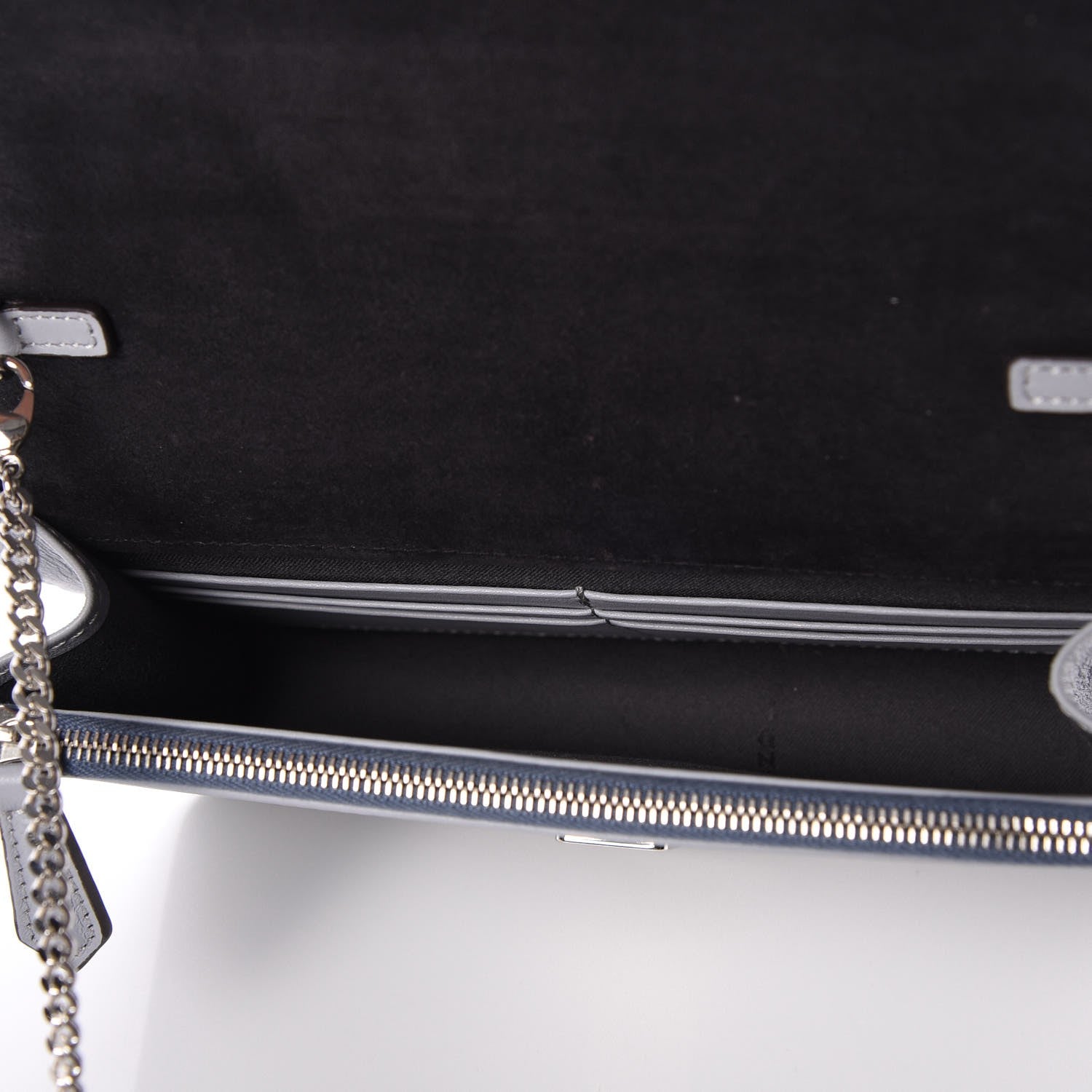 Fendi Vitello Dolce Studded Tube Wallet On Chain Ardesia Multicolor 5 of 8
