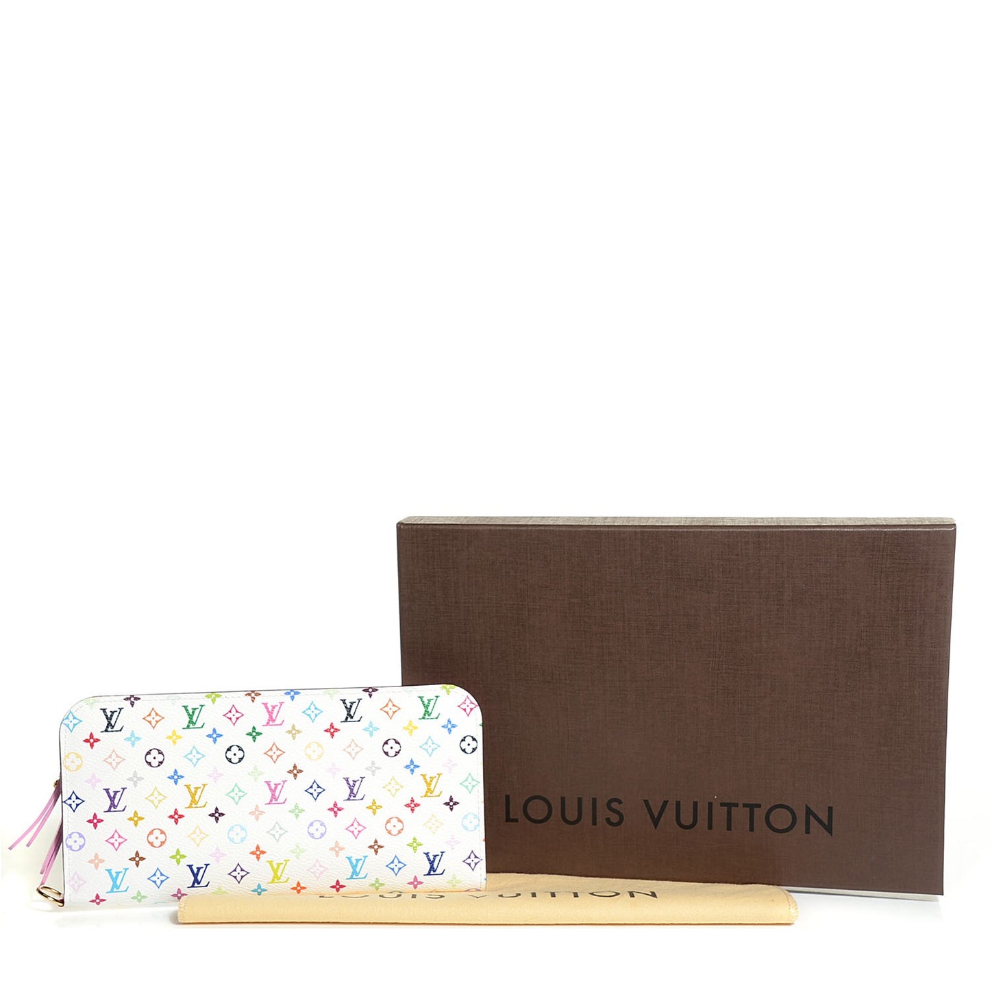 Monogram Multicolor Insolite Wallet White Litchi