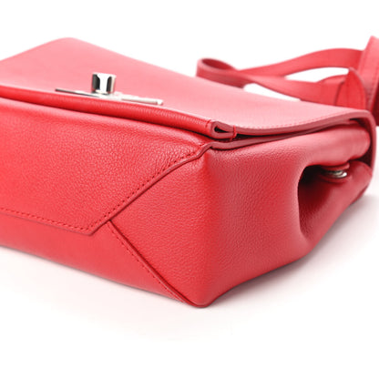 Louis Vuitton Calfskin Lockme II Chain Bag BB Rubis 7 of 10