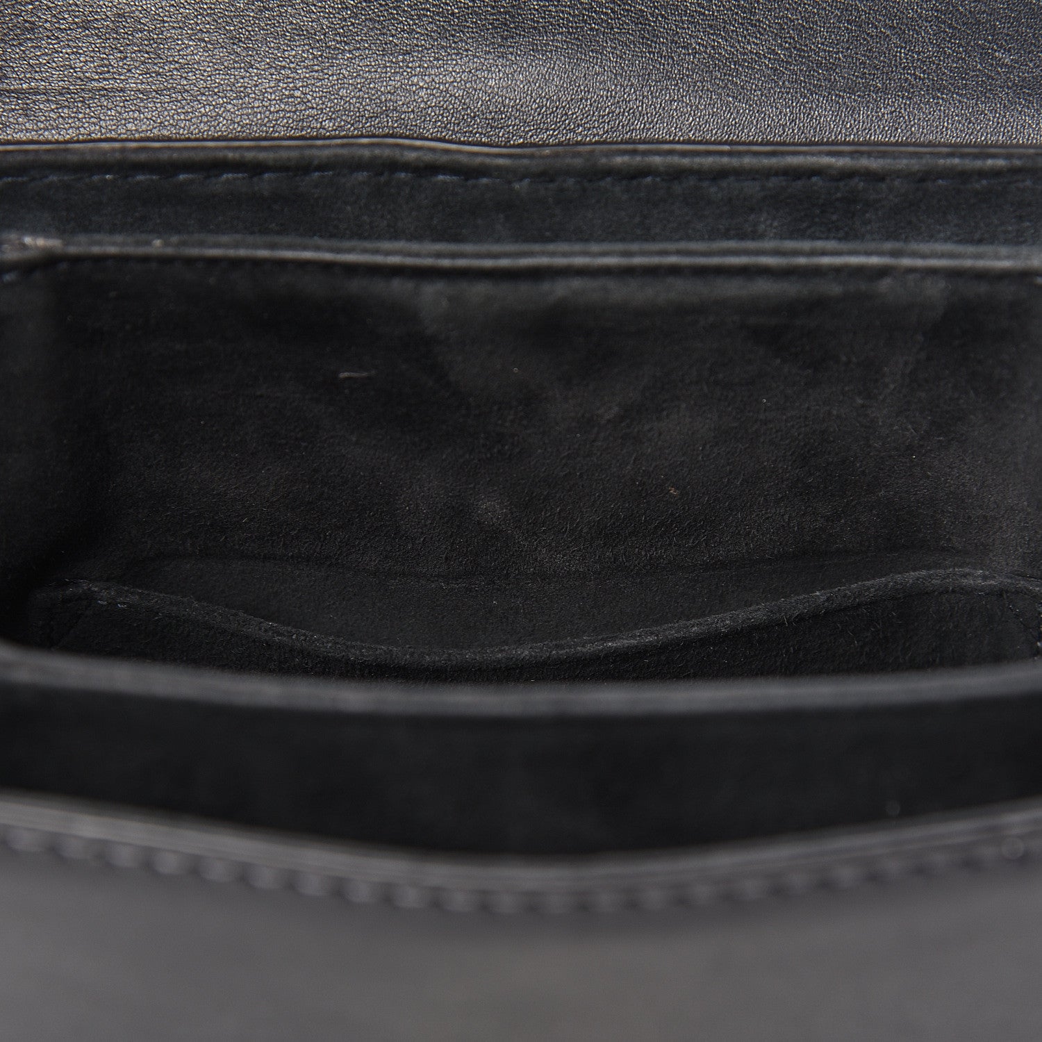 Christian Dior Calfskin Studded Square Dioraddict Flap Black 20 of 25