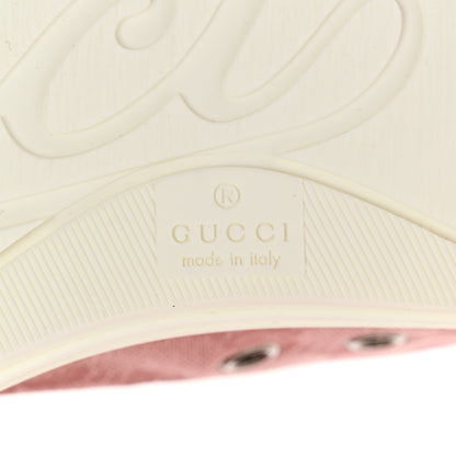 Gucci Monogram Womens High Top Sneakers 35.5 Pink 6 of 11