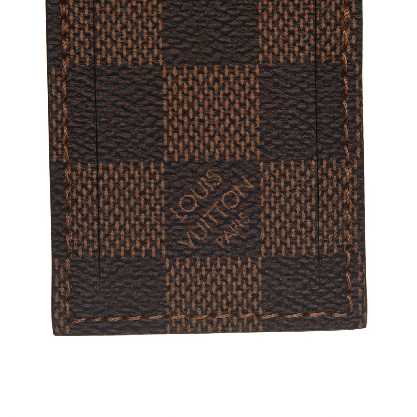 Damier Ebene Luggage Tag