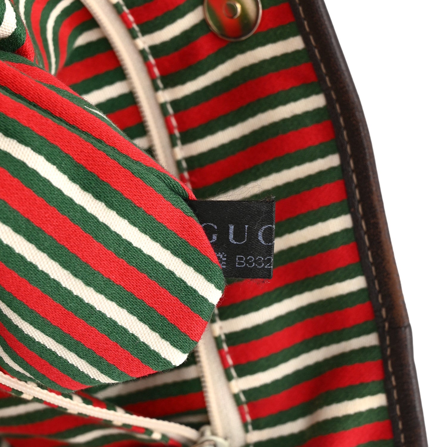 Gucci Monogram Medium New Britt Tote Brown 8 of 15
