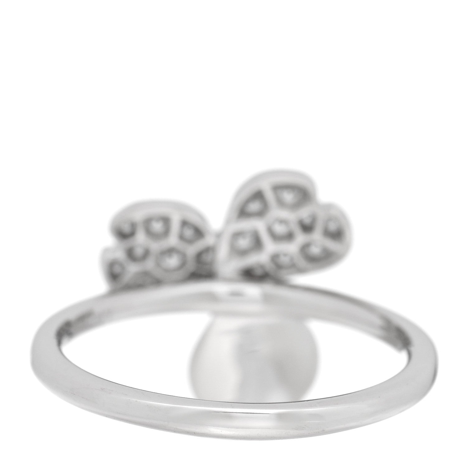 Tiffany Platinum Diamond Paper Flowers Ring 50 5.25 3 of 5