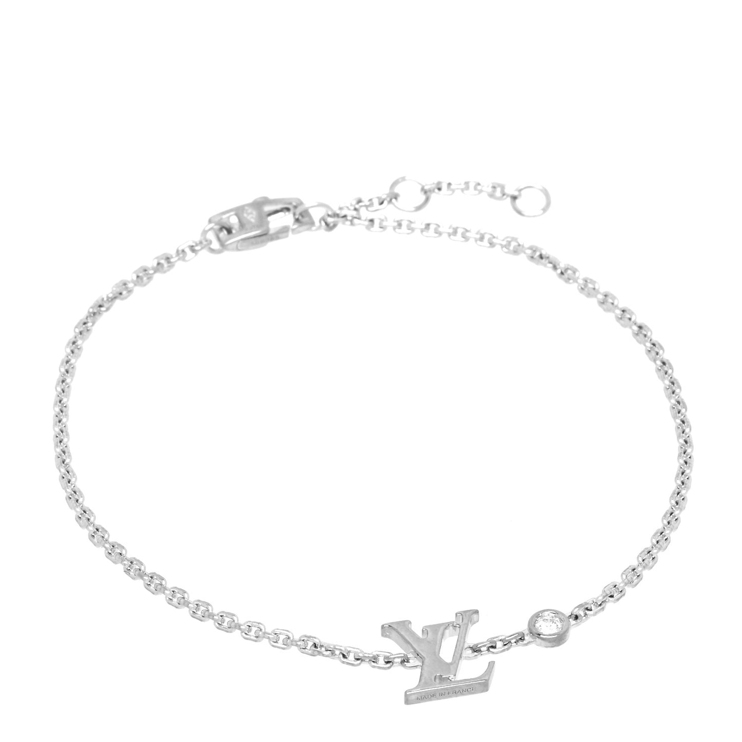 18K White Gold Diamond Idylle Blossom LV Bracelet