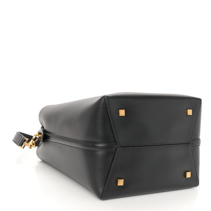 Saint Laurent Smooth Shiny Calfskin Monogram Le 37 Bucket Bag Black 5 of 11