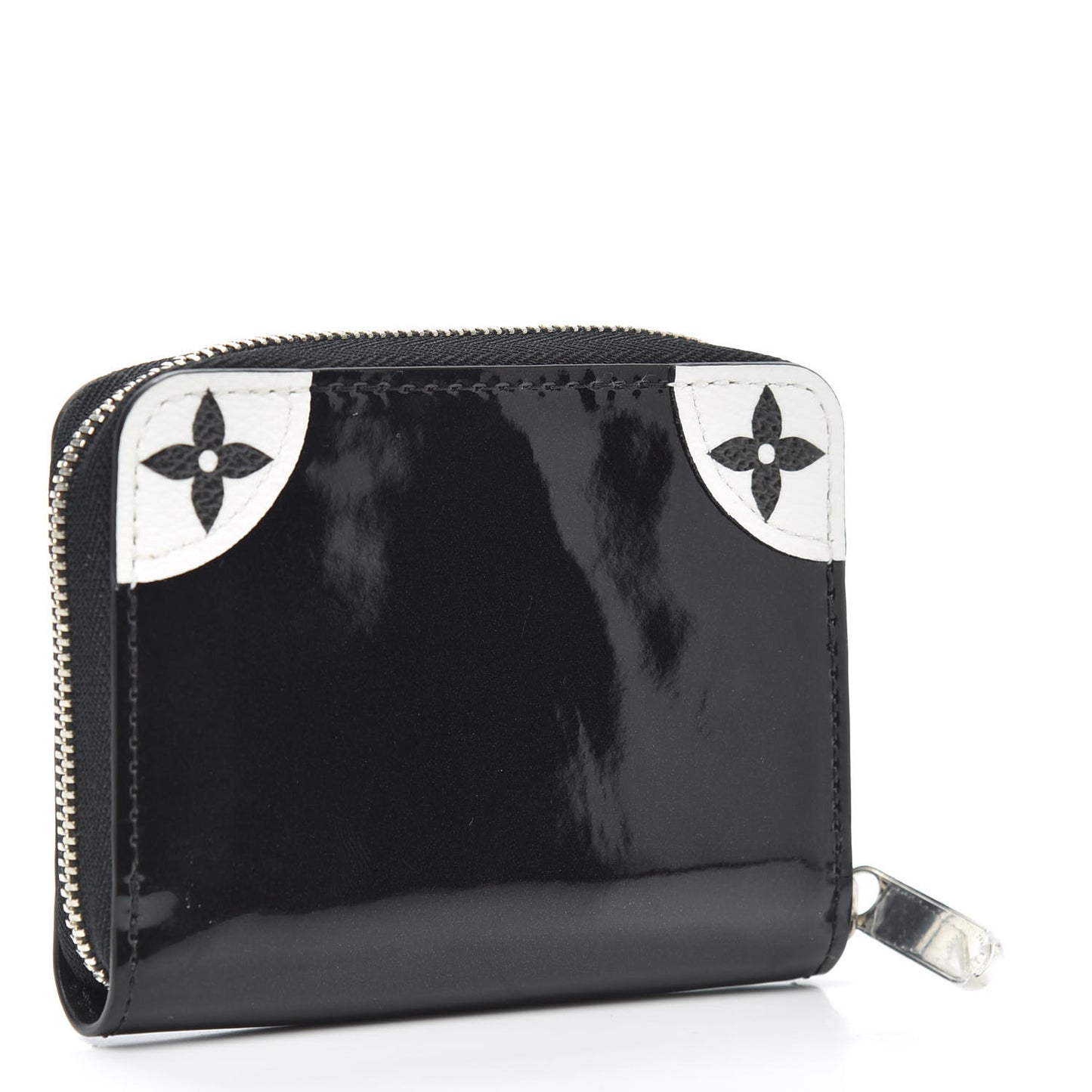 Patent Miroir Venice Zippy Coin Purse Black