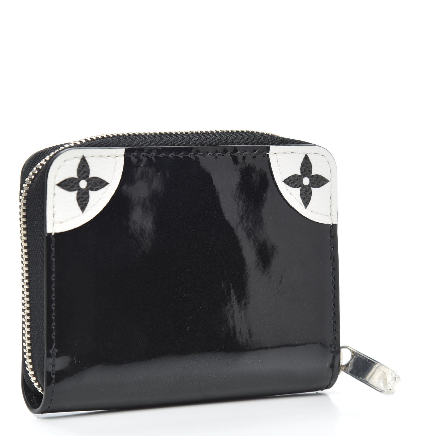 Louis Vuitton Patent Miroir Venice Zippy Coin Purse Black 3 of 6