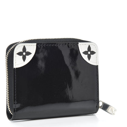 Louis Vuitton Patent Miroir Venice Zippy Coin Purse Black 3 of 6