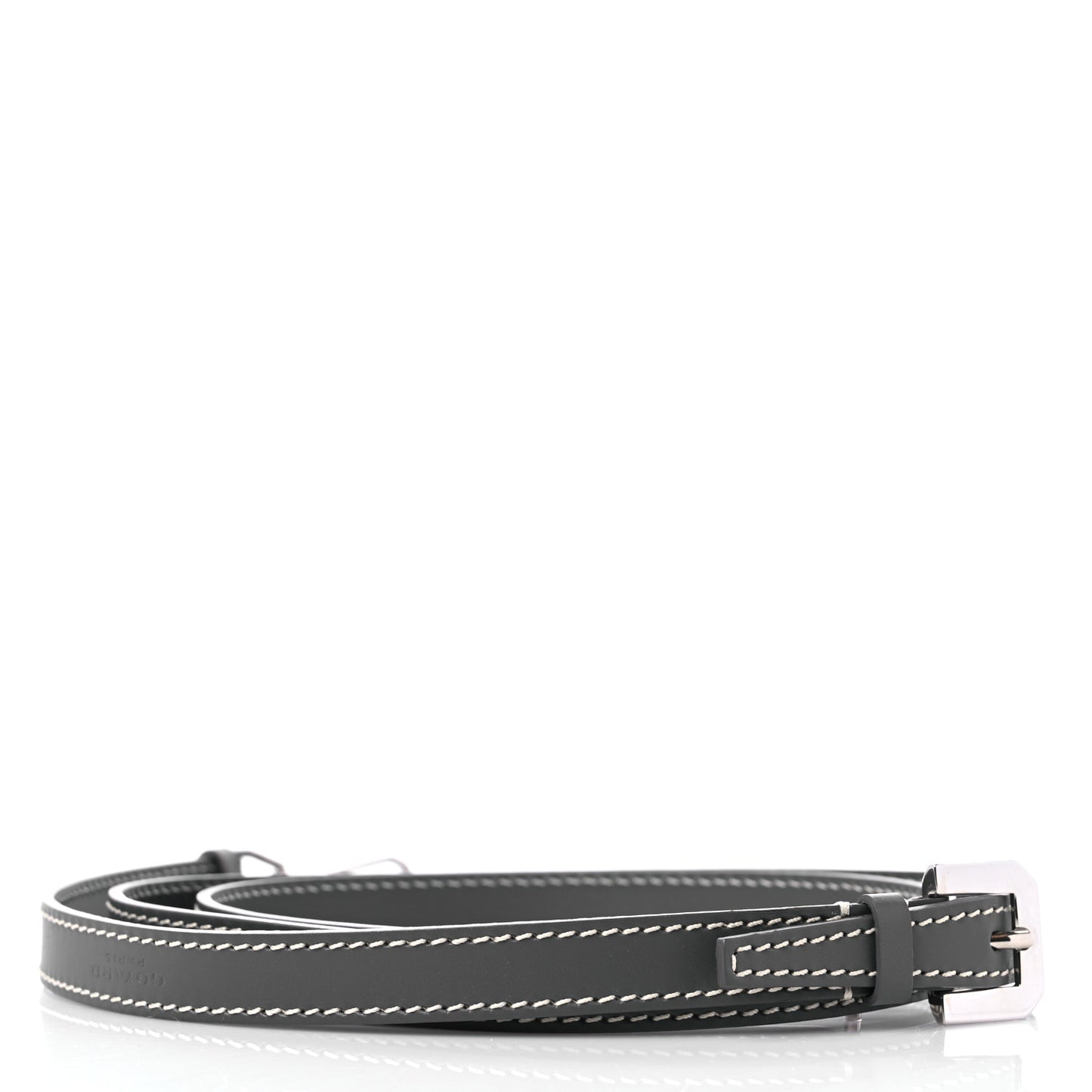 Calfskin Adjustable Shoulder Strap Grey