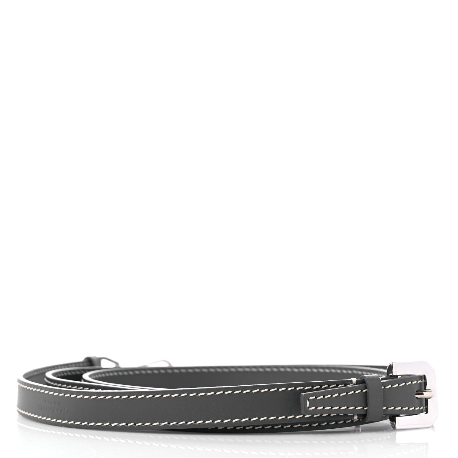 Goyard Calfskin Adjustable Shoulder Strap Grey 2 of 4