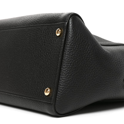 Chanel Grained Calfskin Shopping Tote Black 10 of 10