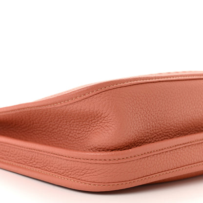Hermes Taurillon Clemence Evelyne III PM Crevette 9 of 10