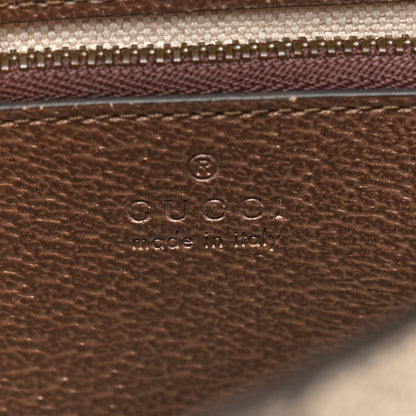 Gucci GG Supreme Monogram Web Mini Ophidia Flap Shoulder Bag Brown 6 of 14