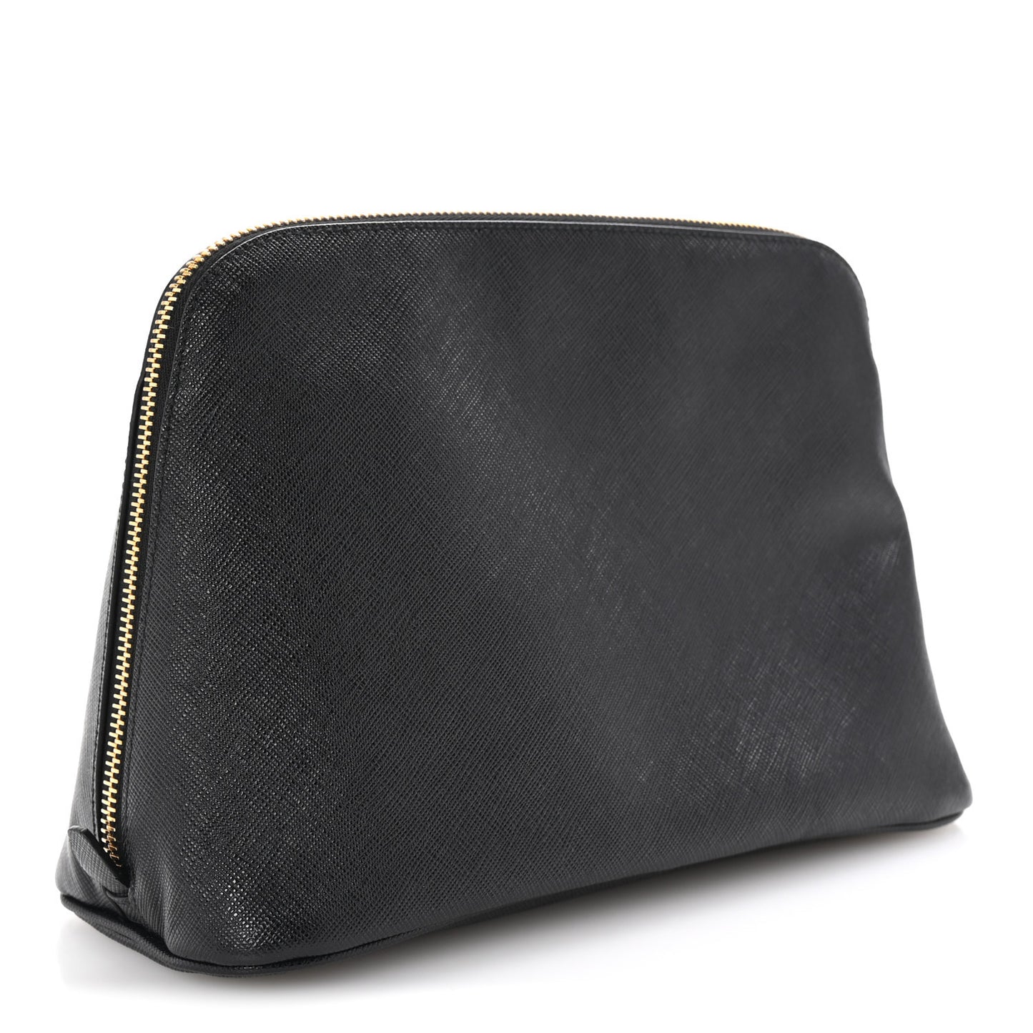Saffiano Cosmetic Case Black