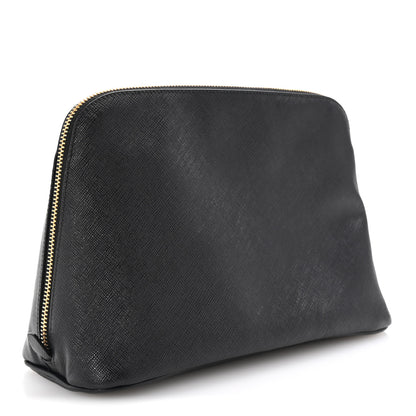 Prada Saffiano Cosmetic Case Black 3 of 6