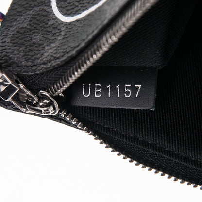 Louis Vuitton Monogram Eclipse Flash Fragment IPhone Pouch 7 of 8