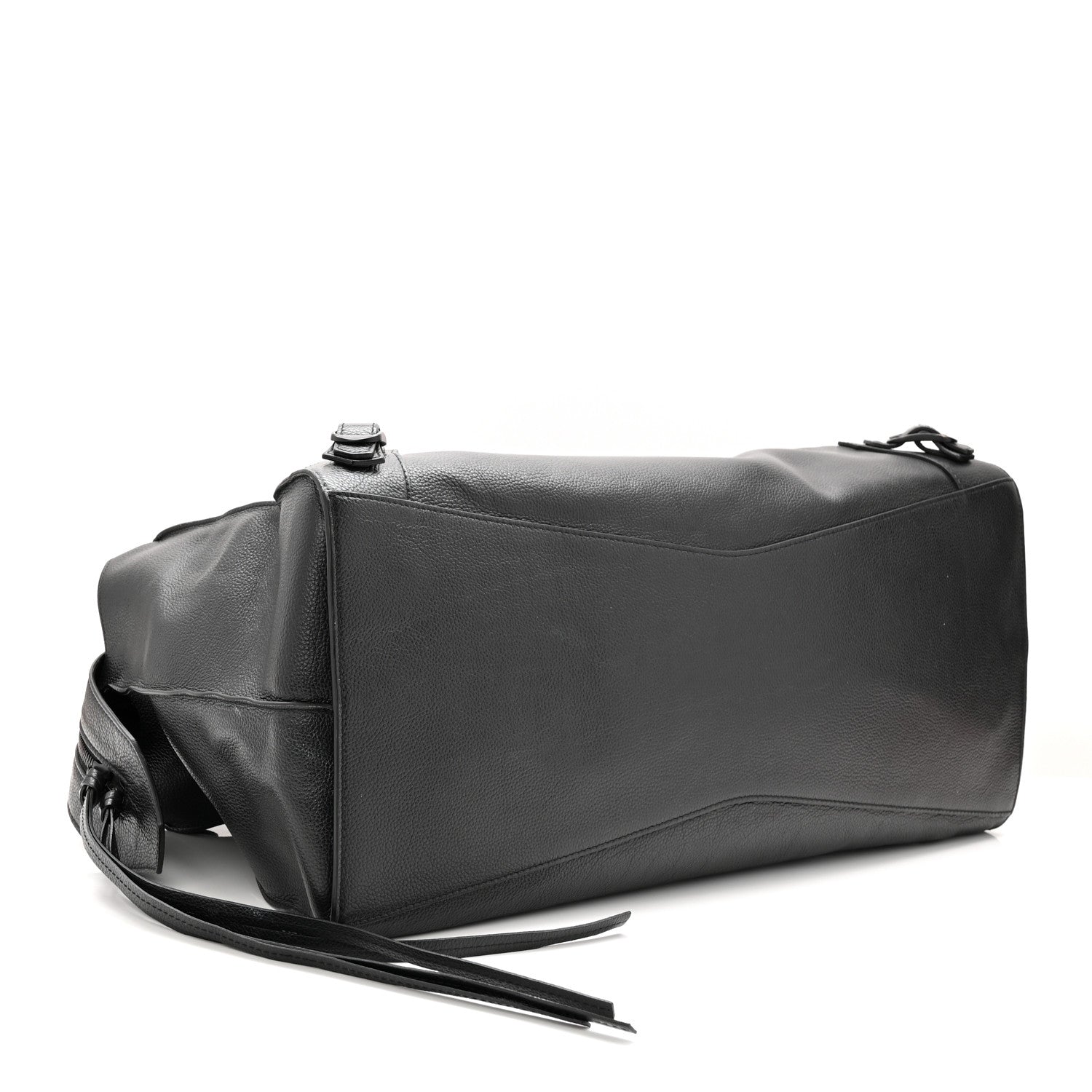 Balenciaga Grained Calfskin Neo Classic Black Hardware Large Top Handle Bag Black 4 of 10