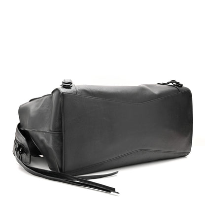 Balenciaga Grained Calfskin Neo Classic Black Hardware Large Top Handle Bag Black 4 of 10