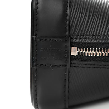 Louis Vuitton Epi Jacquard Alma BB Black 6 of 10