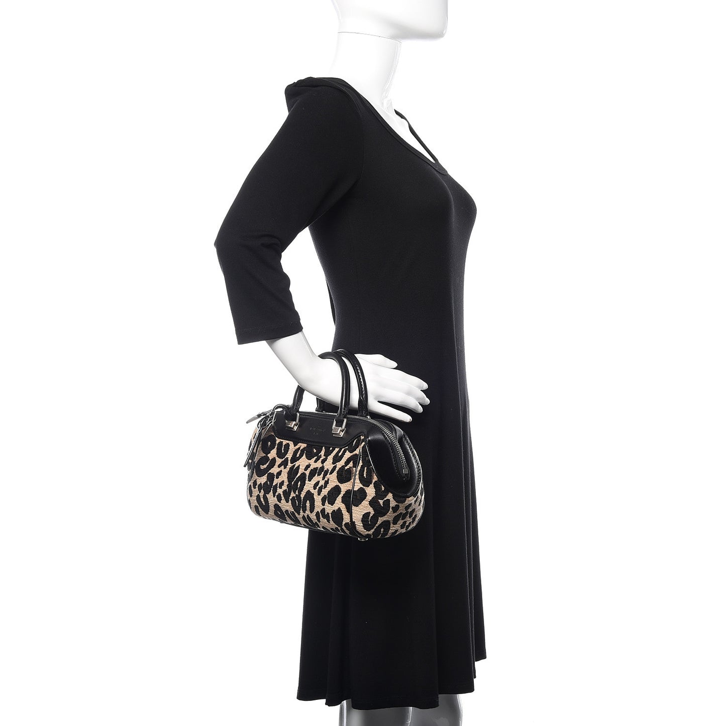 Jacquard Velvet Leopard Print Stephen Sprouse Baby Bag
