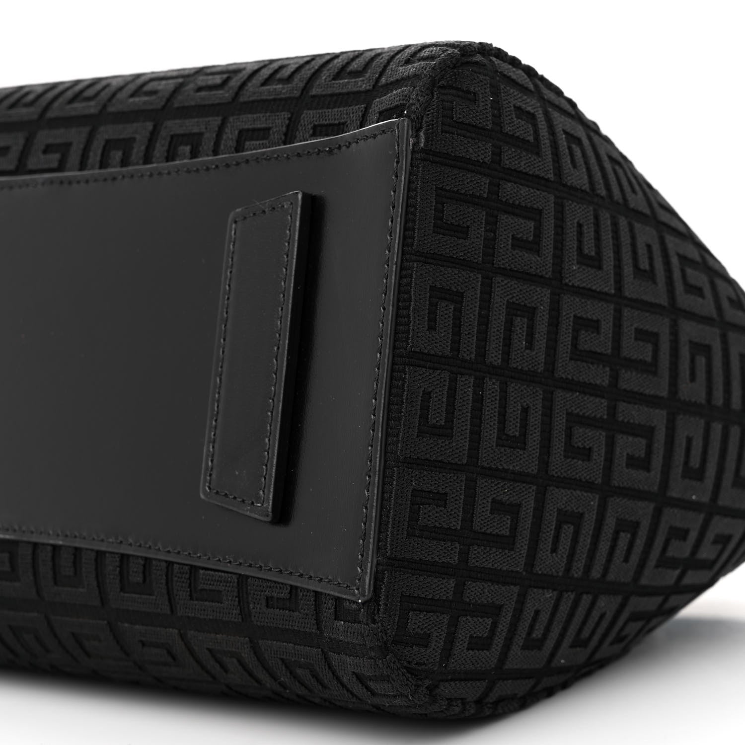 Givenchy Calfskin Jacquard Fabric 4G Small Antigona Black 10 of 13