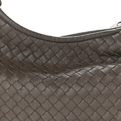 Bottega Veneta Nappa Intrecciato Medium Veneta Hobo Grey 8 of 10