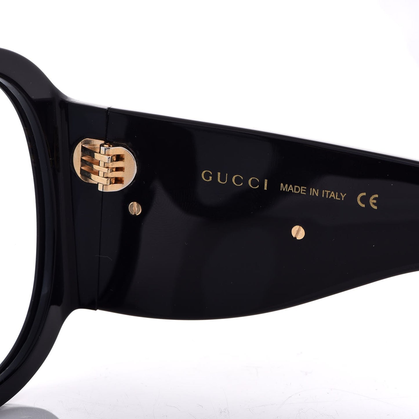 Acetate Oversized Interlocking G Sunglasses GG0152S Black