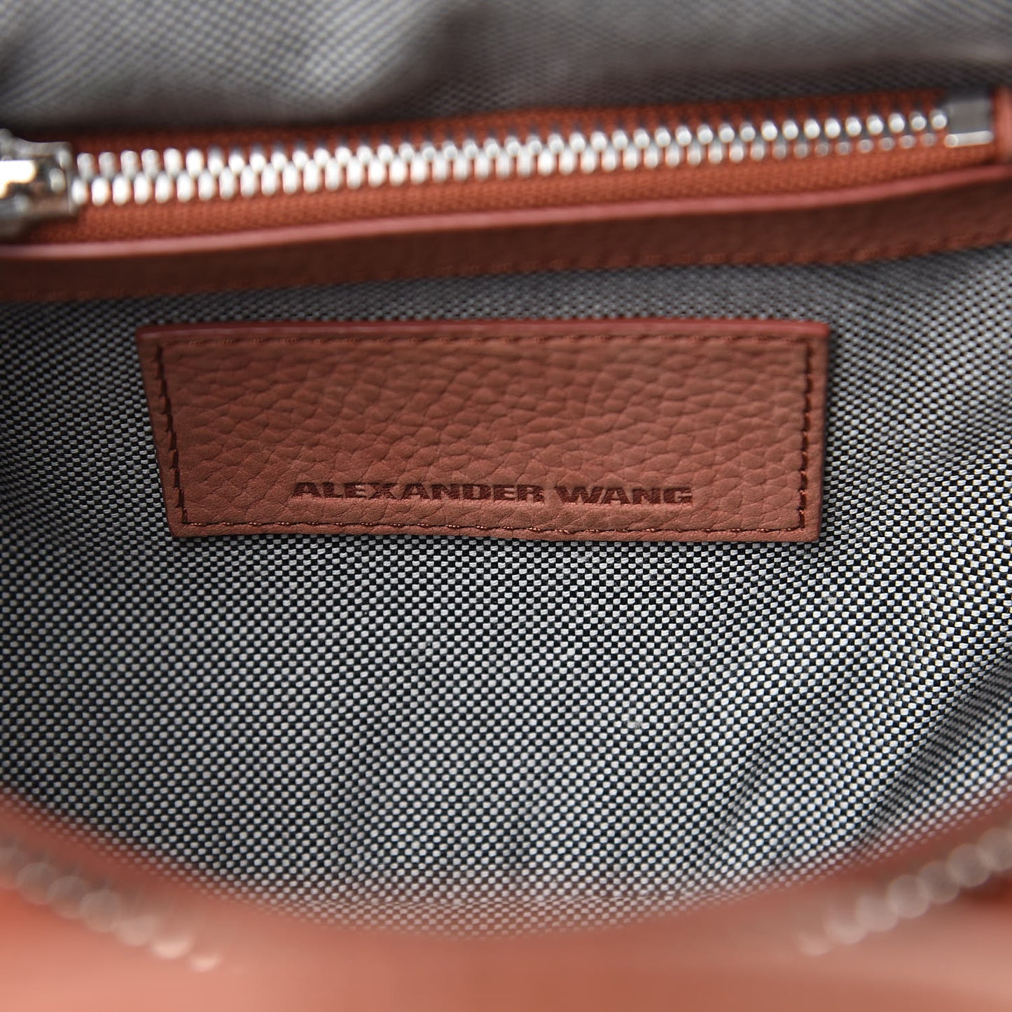 Nubuck Mini Rockie Silver Hardware Terra Cotta