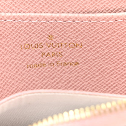 Louis Vuitton Damier Azur Zippy Coin Purse Rose Ballerine 6 of 6