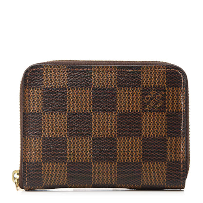 Louis Vuitton Damier Ebene Zippy Coin Purse 1 of 9