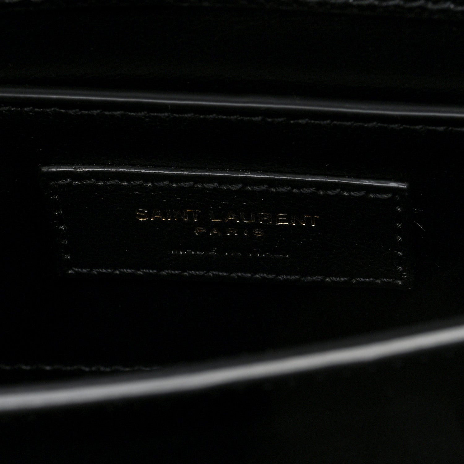 Saint Laurent Grain de Poudre Mini Classic Monogram Cassandra Top Handle Black 6 of 9
