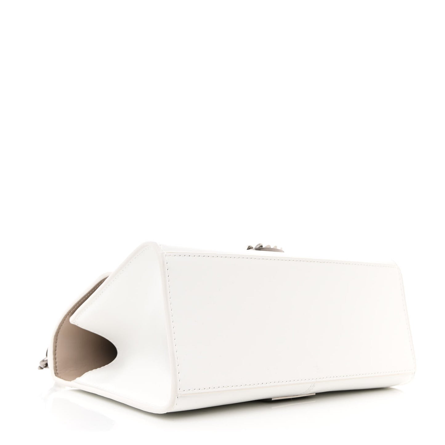 Calfskin The St. Marc Top Handle Bag White