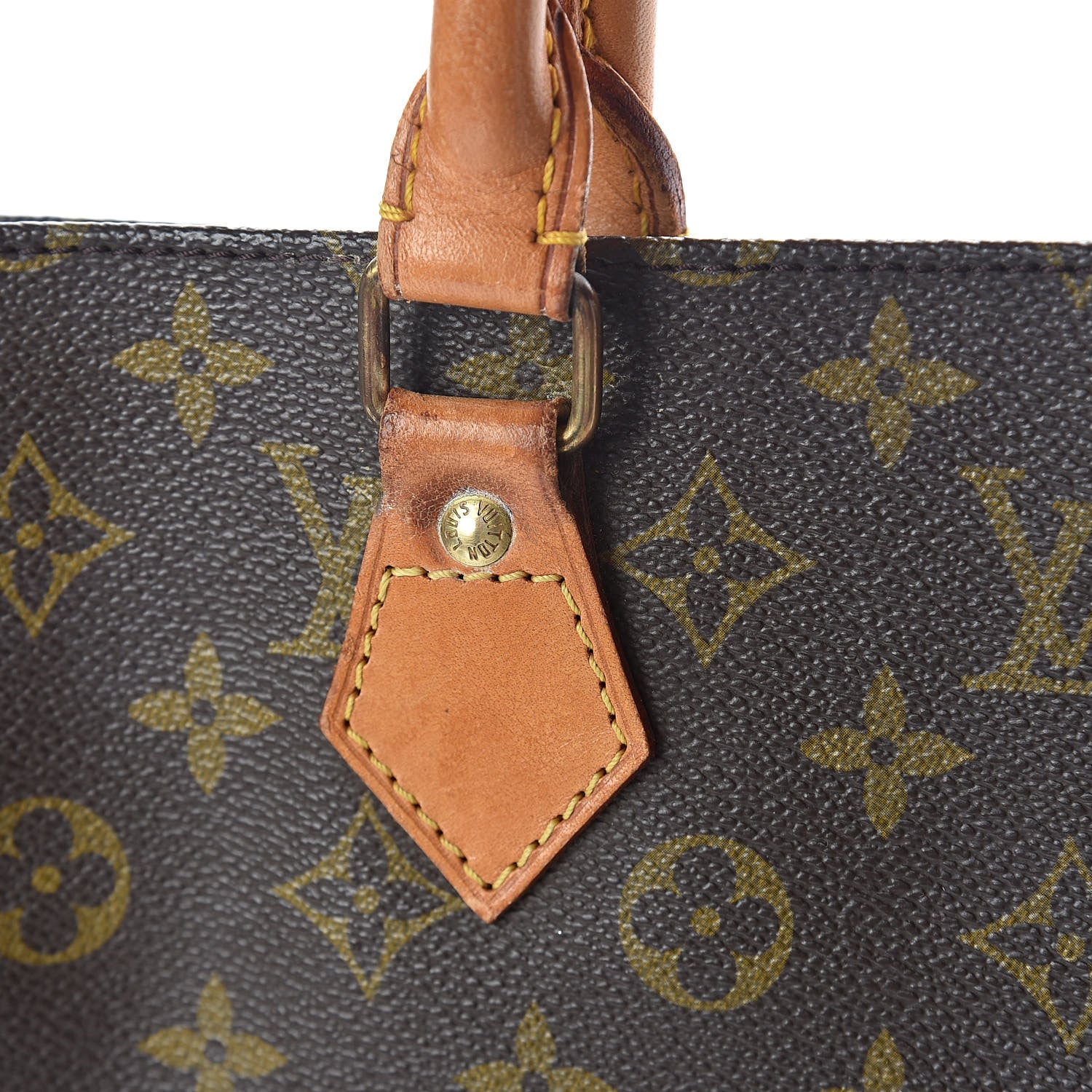 Louis Vuitton Monogram Sac Plat 13 of 17