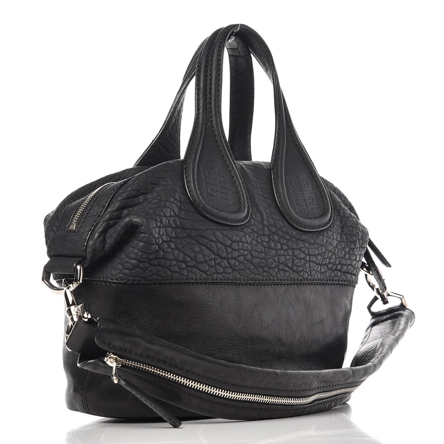 Givenchy Sheepskin Calfskin Small Nightingale Black 4 of 10