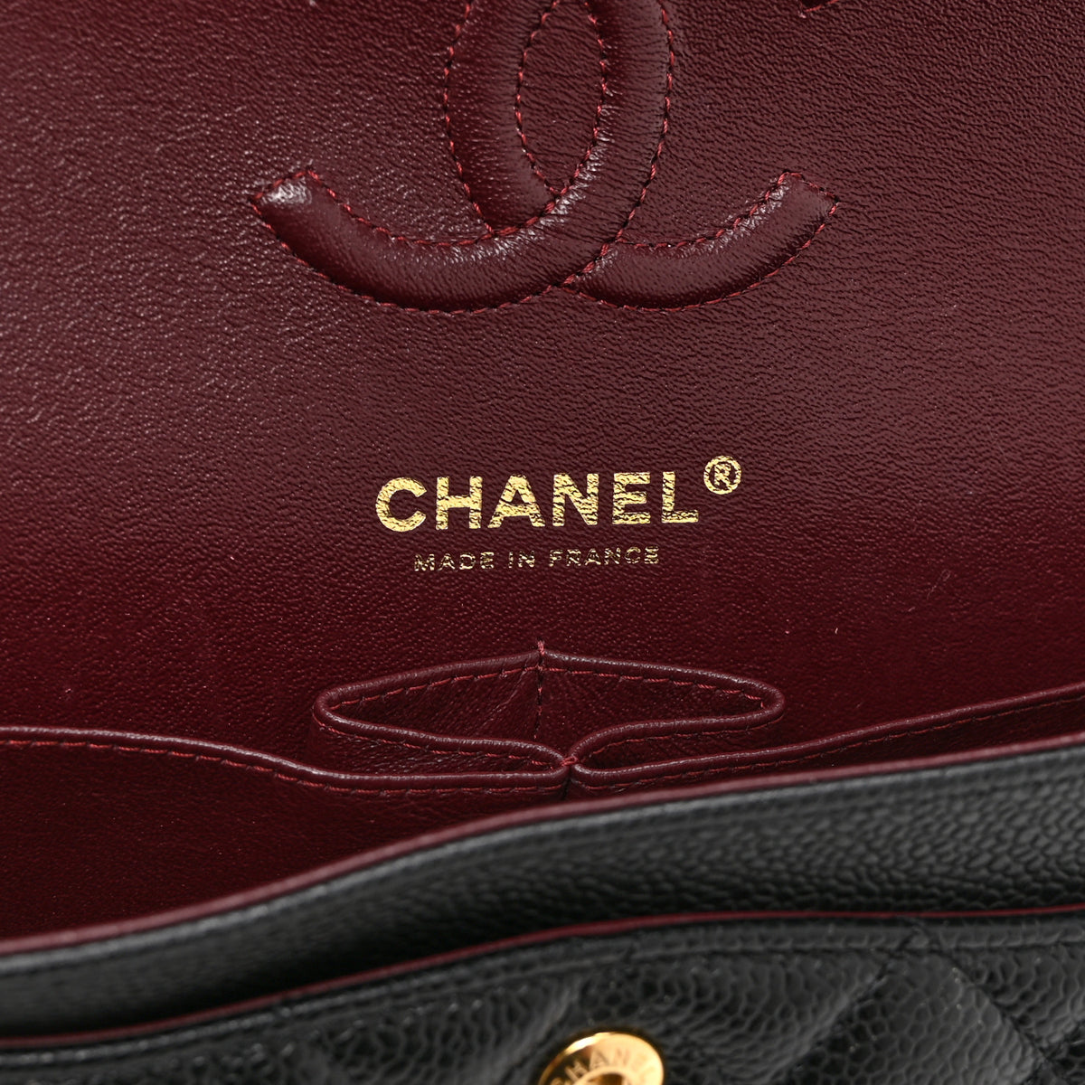 Chanel Caviar Quilted Small Double Flap Black 6 of 10
