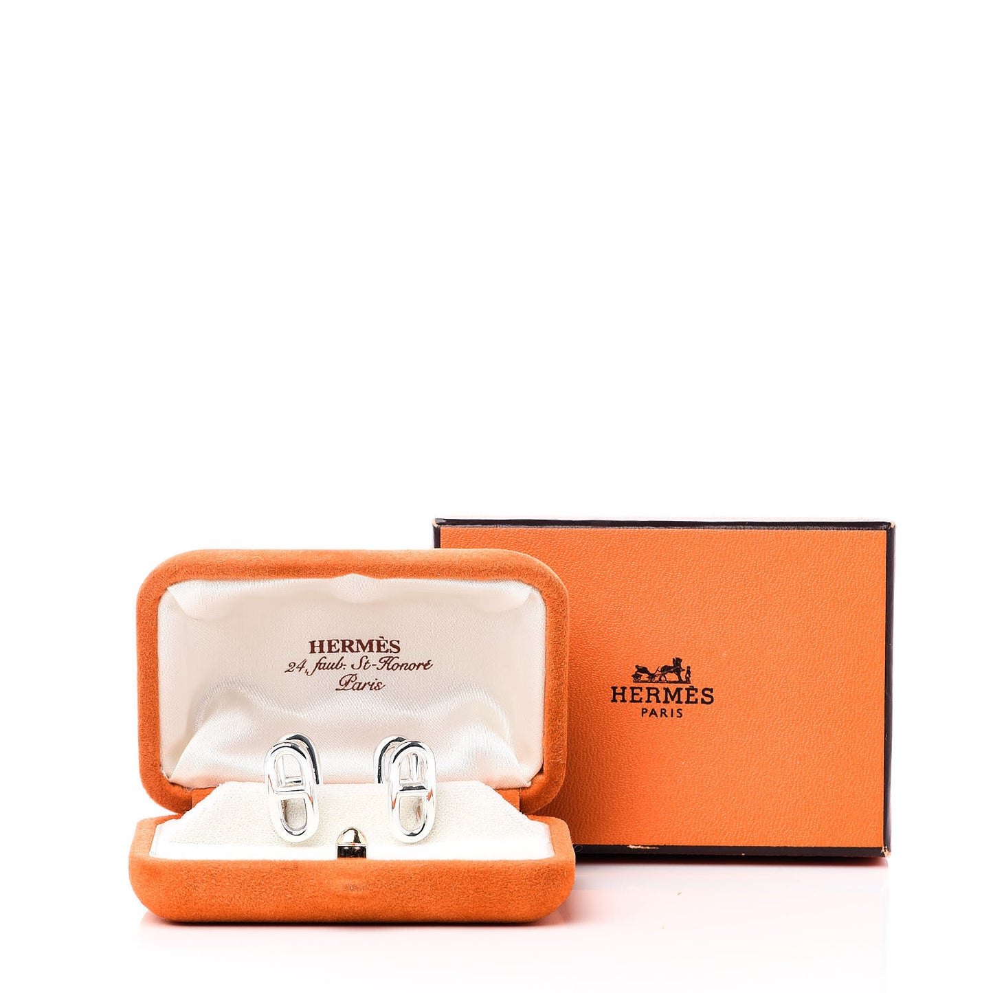 Sterling Silver Marine Cufflinks