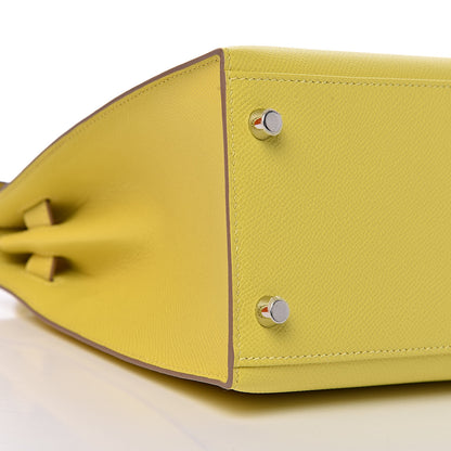 Hermes Epsom Kelly Sellier 28 Lime 32 of 37