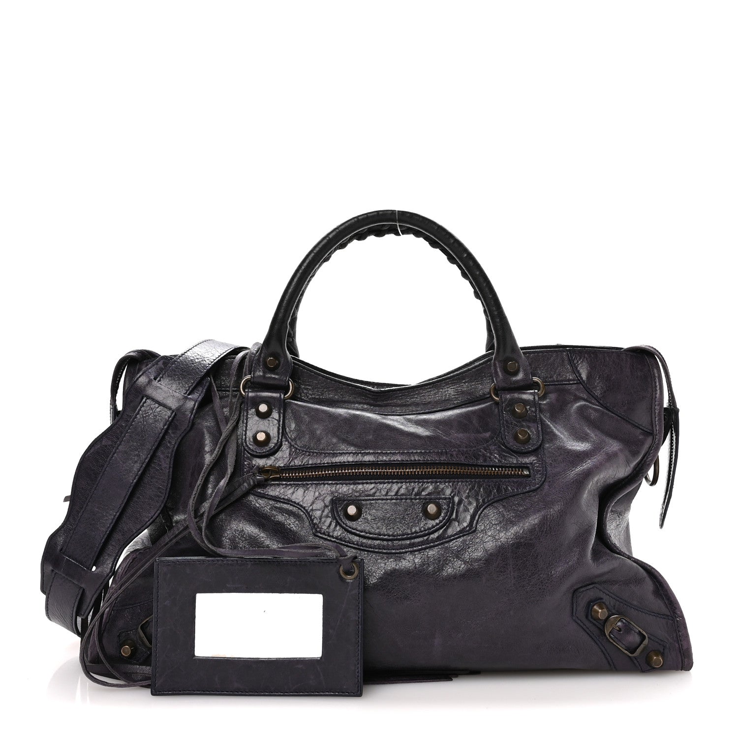 Balenciaga Agneau Classic Hardware City Encre 3 of 12