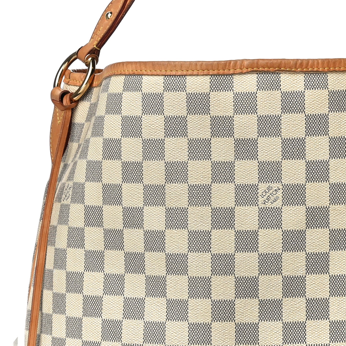 Damier Azur Delightful MM Rose Ballerine