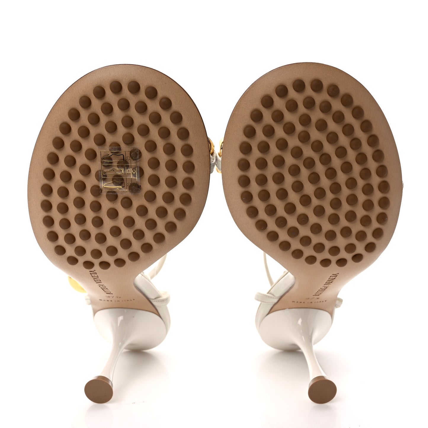 Lambskin Dot 90mm Sandals 37.5 String