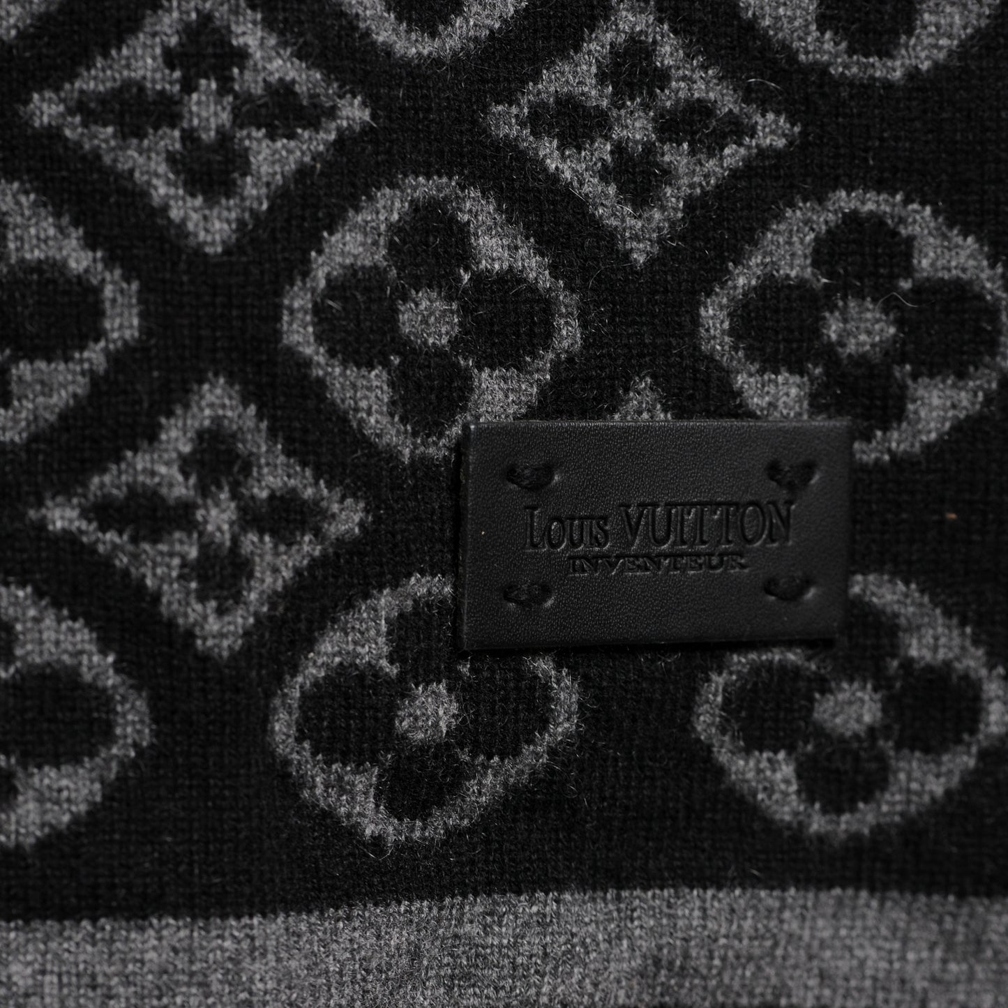 Cashmere Monogram Scarf