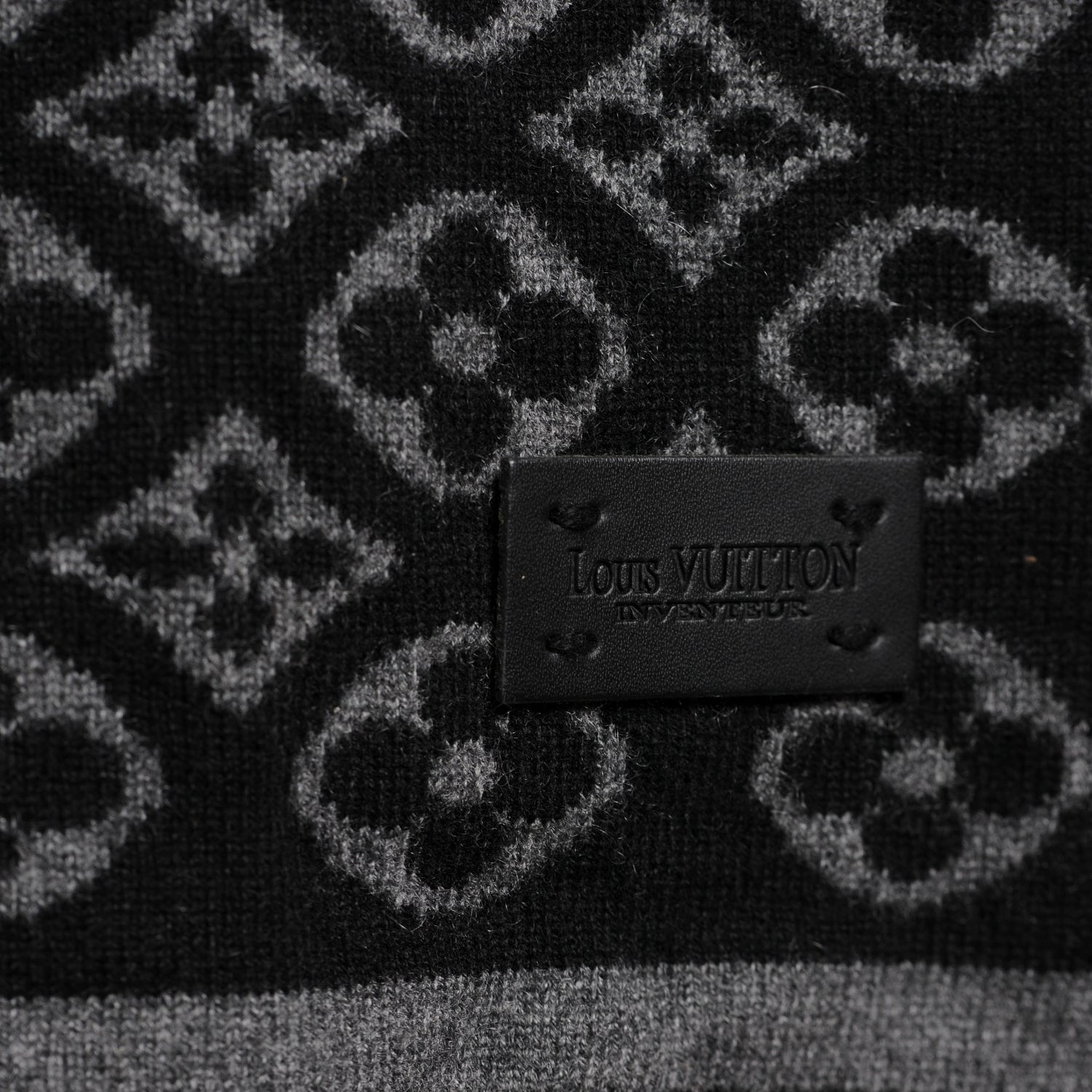 Louis Vuitton Cashmere Monogram Scarf 1 of 7