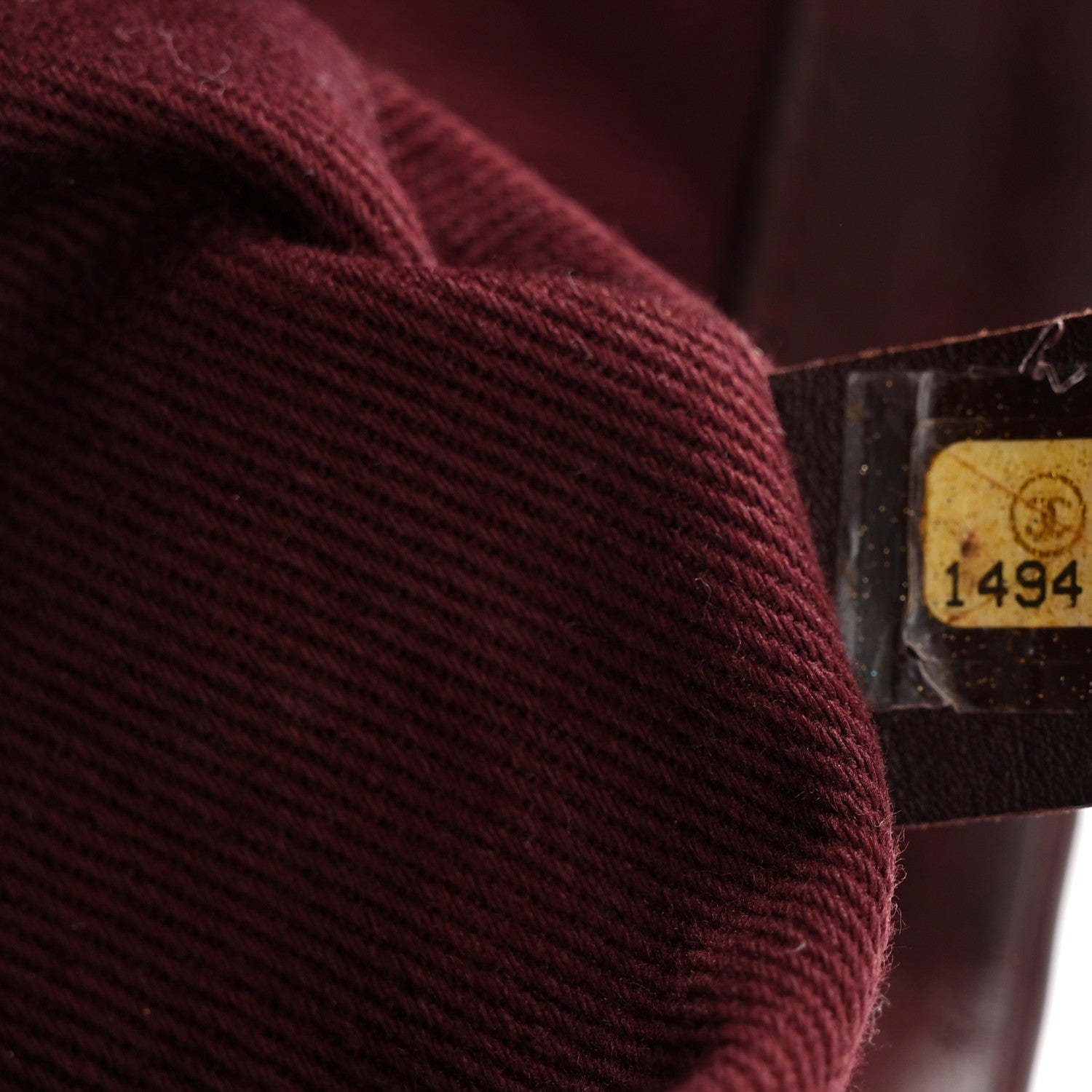 Chanel Calfskin In The Mix Jumbo Flap Burgundy 7 of 10