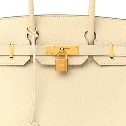 Hermes Epsom Birkin 30 Craie 8 of 11