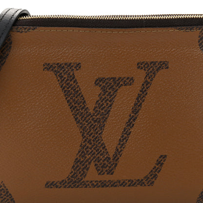 Louis Vuitton Reverse Monogram Giant Double Zip Pochette 9 of 12