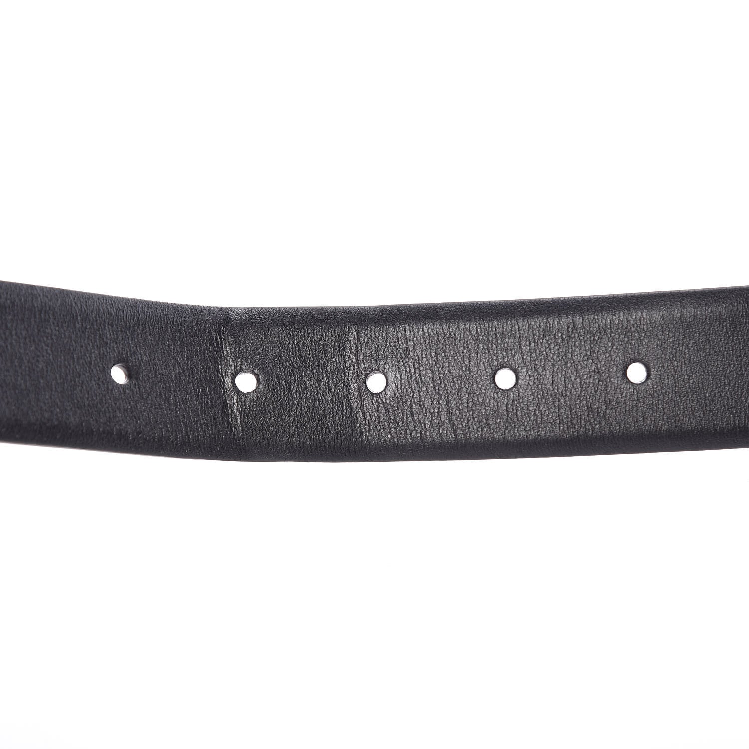 Chanel Calfskin Belt 95 38 Black 7 of 10