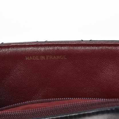 Chanel Lambskin Quilted Mini Square Flap Bag Black 7 of 14