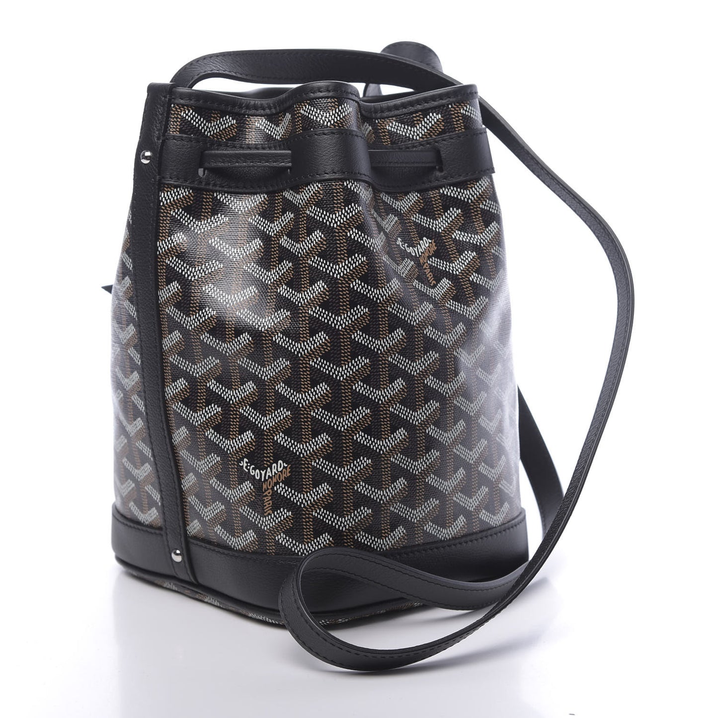 Goyardine Petit Flot Black